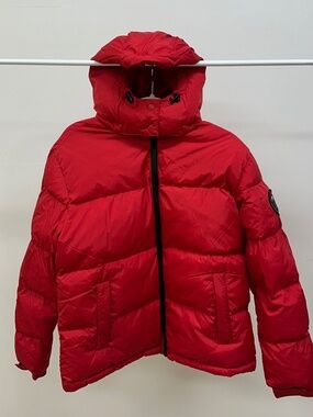 Red Puffer Jacket